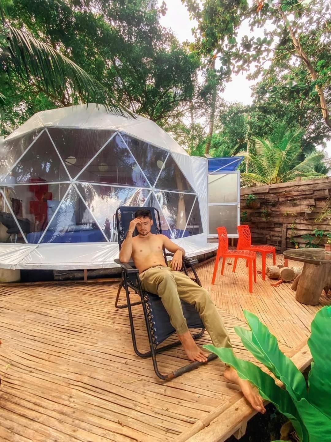 Glamping Dome Dauin Beach Resort Exterior photo